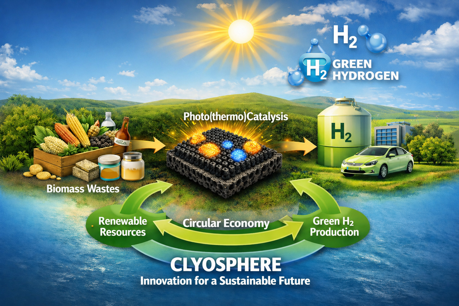 Hydrogen production results